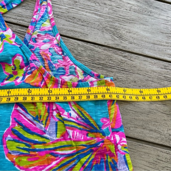 Lilly Pulitzer Minka Trapeze Tank Top Womens Size Small - Picture 6 of 7